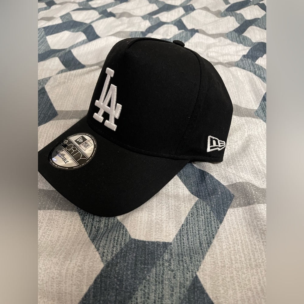 New Era Los Angeles Dodgers 9FORTY K-Frame Snapback Black/White